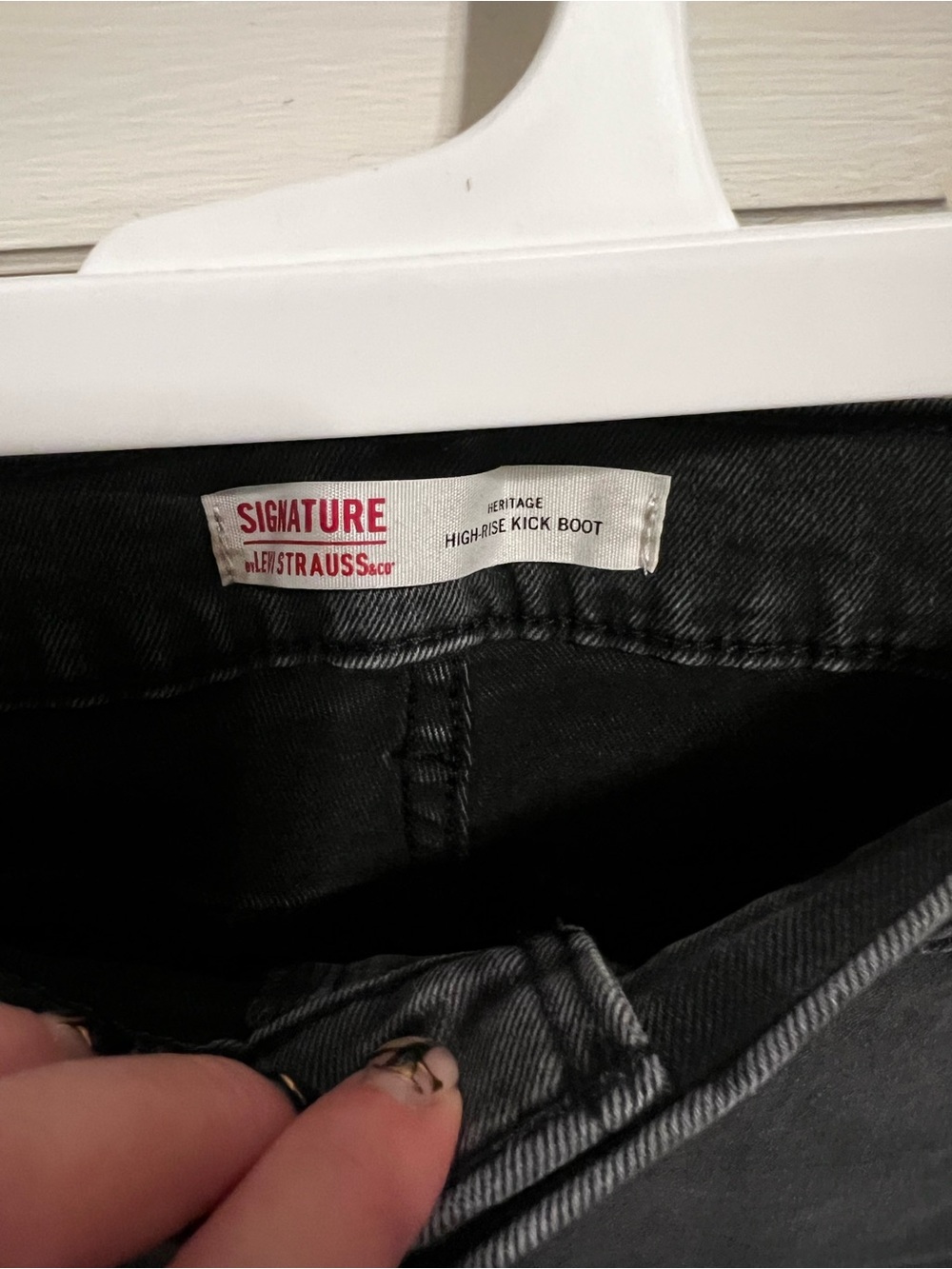 Levi High Rise Boot Cut Jeans - Picture 2 of 4